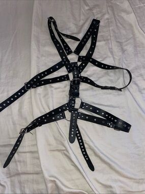 Mens Black Body Harness 🖤